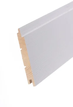 Sisustuspaneeli Aure Riihi 15x120x4170 mm STS EM päätypontattu mänty valkoinen