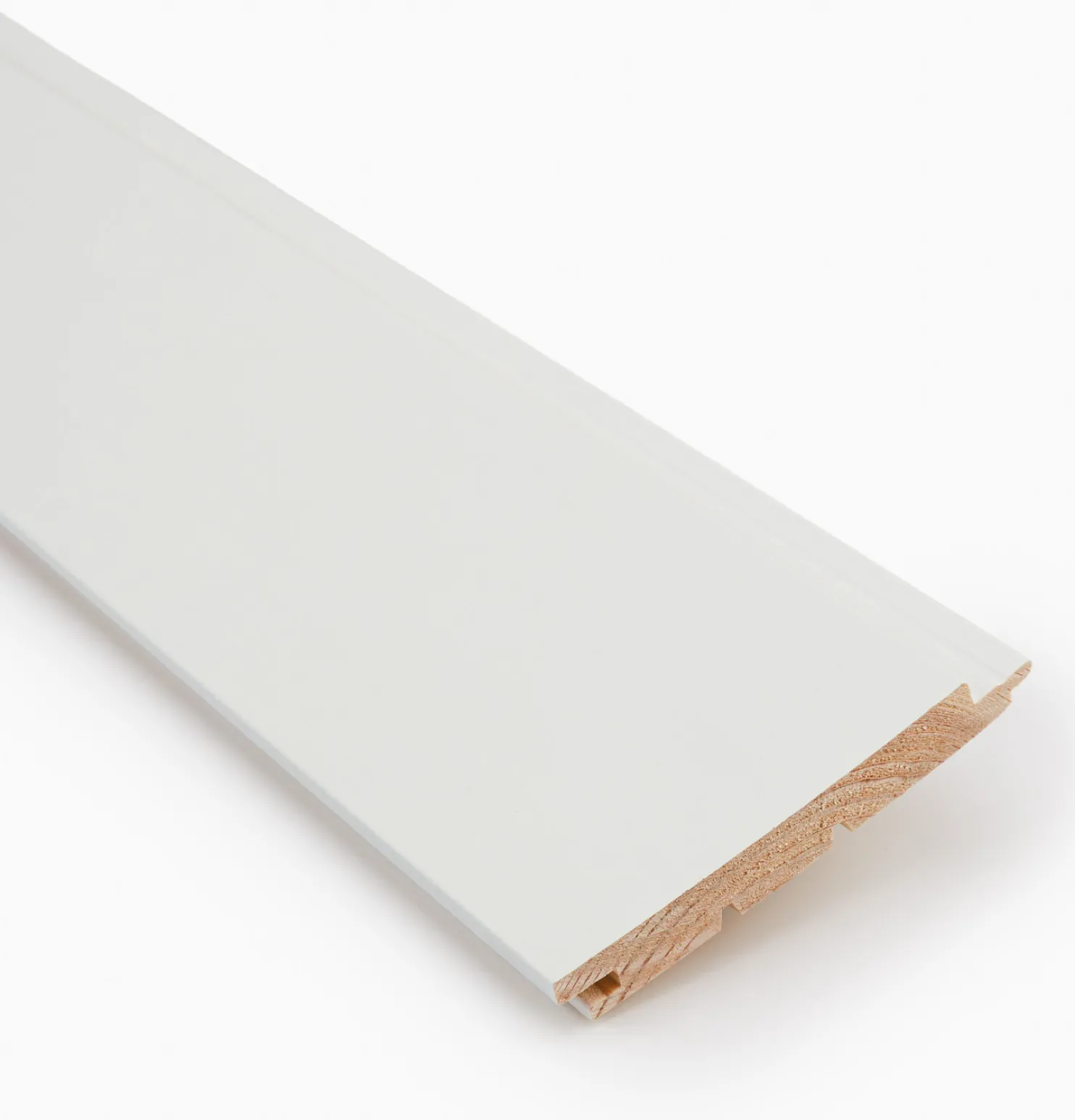 Sisustuspaneeli Jokiwood STS3 15x120x3170mm, mänty, valkoinen, päätypontattu