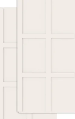 Sisustuspaneeli Lundbergs Herrgård 11x600x1220mm HDF 2kpl/pkt, eri värejä