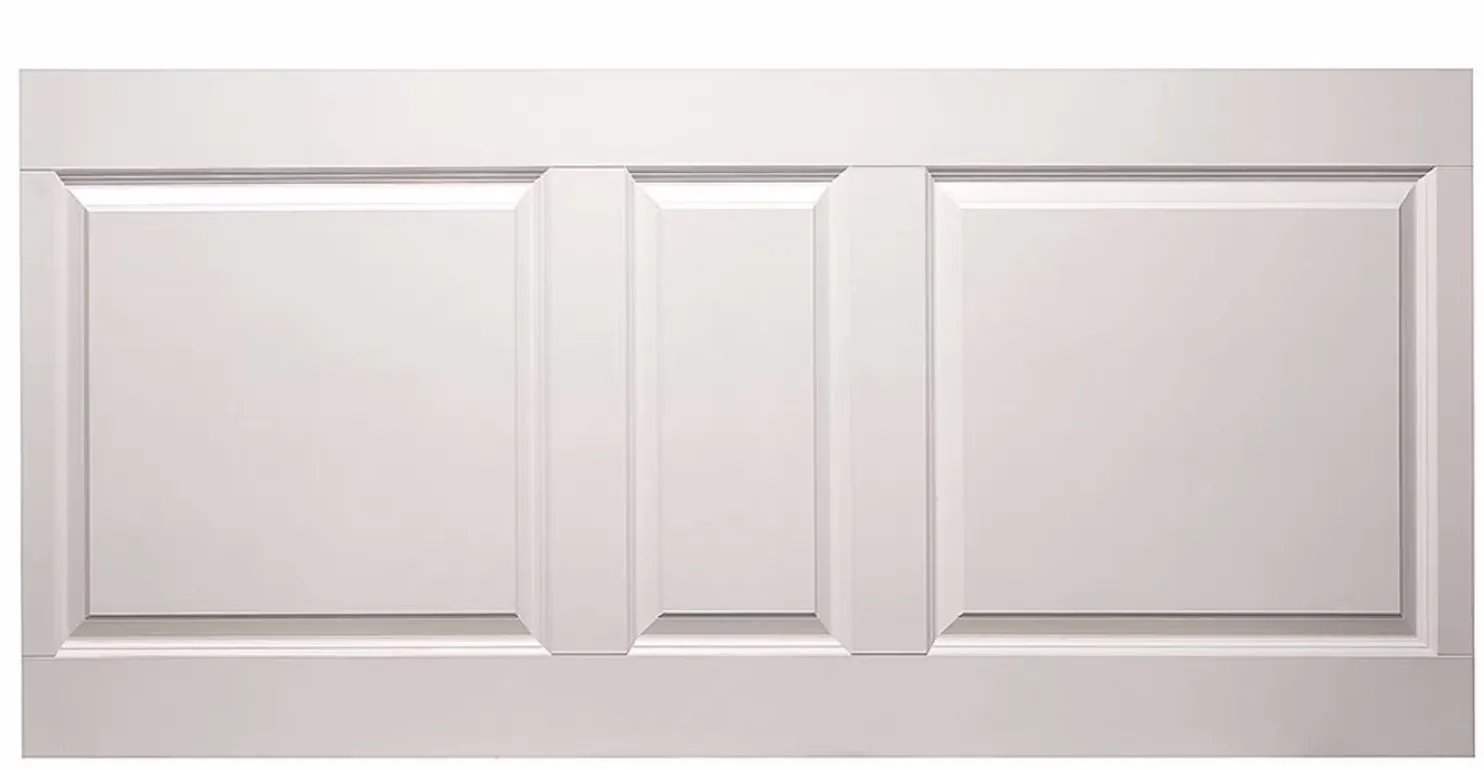 Sisustuspaneeli Lundbergs Solliden 11x837x1845mm HDF valkoinen