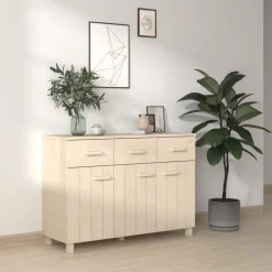 Sivupöytä Hamar 113x40x80cm, mänty, eri värejä