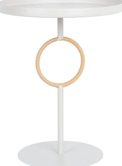 Sivupöytä Home4You DEIA Ø40xK50,5 cm, lämpimänharmaa