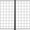 Säleikköpaneeli Hortus 4 kpl 100x100cm sis, tolpat musta