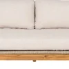 Sohva House Nordic Terracina, 2-istuttava, pehmusteilla, akaasia, beige