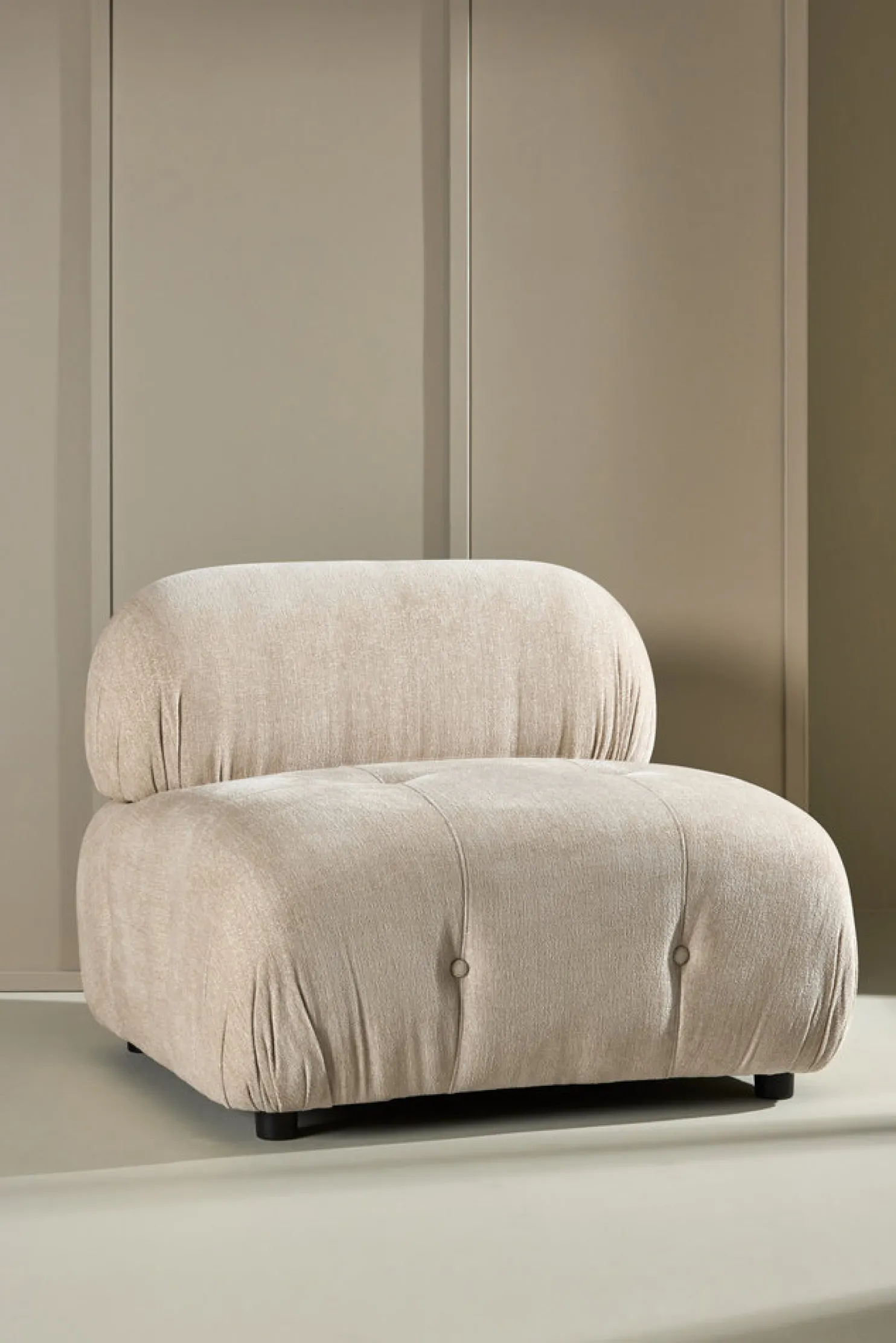 Sohvamoduuli Venture Home Mika, keski-osa, 95x95x80cm beige