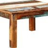 Sohvapöytä neliö kierrätetty puu