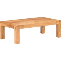 Sohvapöytä 110x60x35 cm akaasiapuu hunajaviimeistelyllä