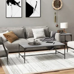 Sohvapöytä 40-100x40-50x35-40cm, eri kokoja ja värejä
