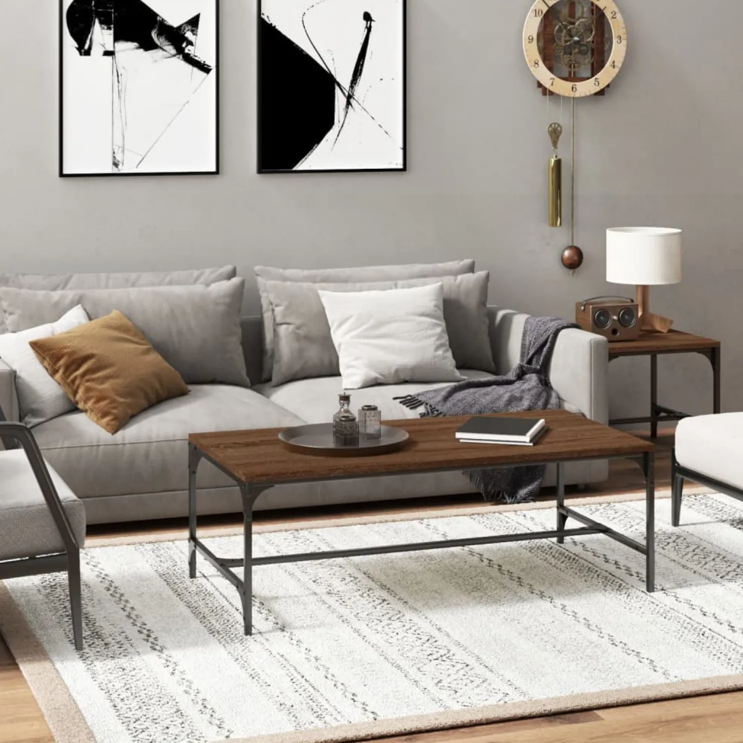 Sohvapöytä 40-100x40-50x35-40cm, eri kokoja ja värejä