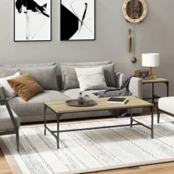 Sohvapöytä 40-100x40-50x35-40cm, eri kokoja ja värejä