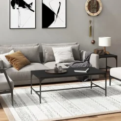 Sohvapöytä 40-100x40-50x35-40cm, eri kokoja ja värejä