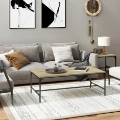 Sohvapöytä 40-100x40-50x35-40cm, eri kokoja ja värejä