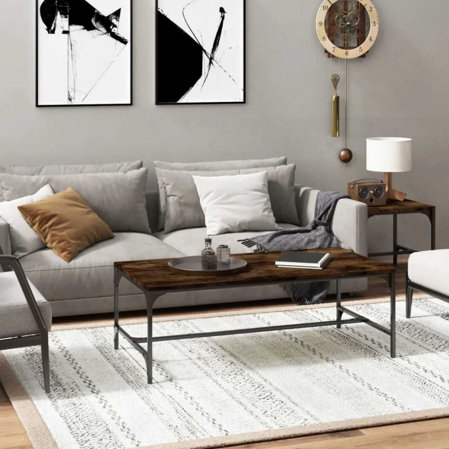 Sohvapöytä 40-100x40-50x35-40cm, eri kokoja ja värejä