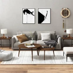 Sohvapöytä 40-100x40-50x35-40cm, eri kokoja ja värejä