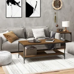 Sohvapöytä 40-100x40-50x35-40cm, eri kokoja ja värejä