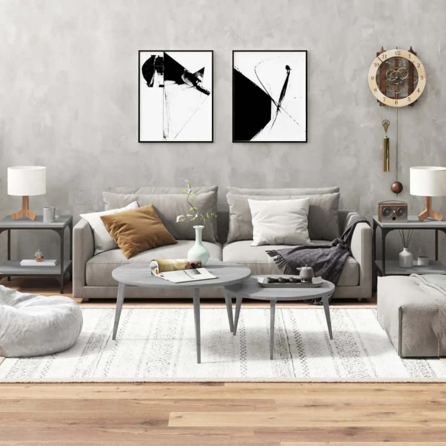 Sohvapöytä 40-100x40-50x35-40cm, eri kokoja ja värejä