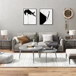Sohvapöytä 40-100x40-50x35-40cm, eri kokoja ja värejä