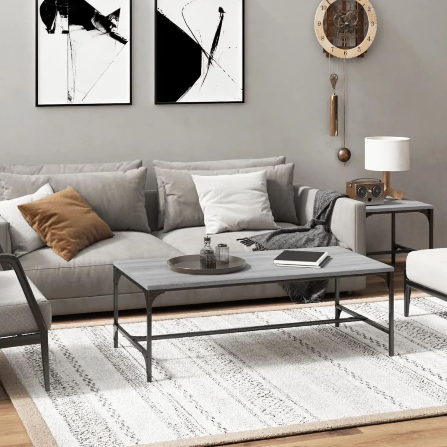 Sohvapöytä 40-100x40-50x35-40cm, eri kokoja ja värejä
