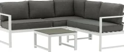 Sohvaryhmä Venture Home Salvador, kulmasohva + sohvapöytä