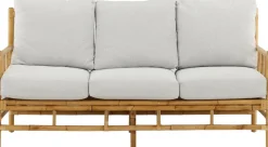 Sohva Venture Home Cane 3:n istuttava bambu/harmaa
