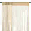 String-verhot 2 kpl 100x250 cm beige
