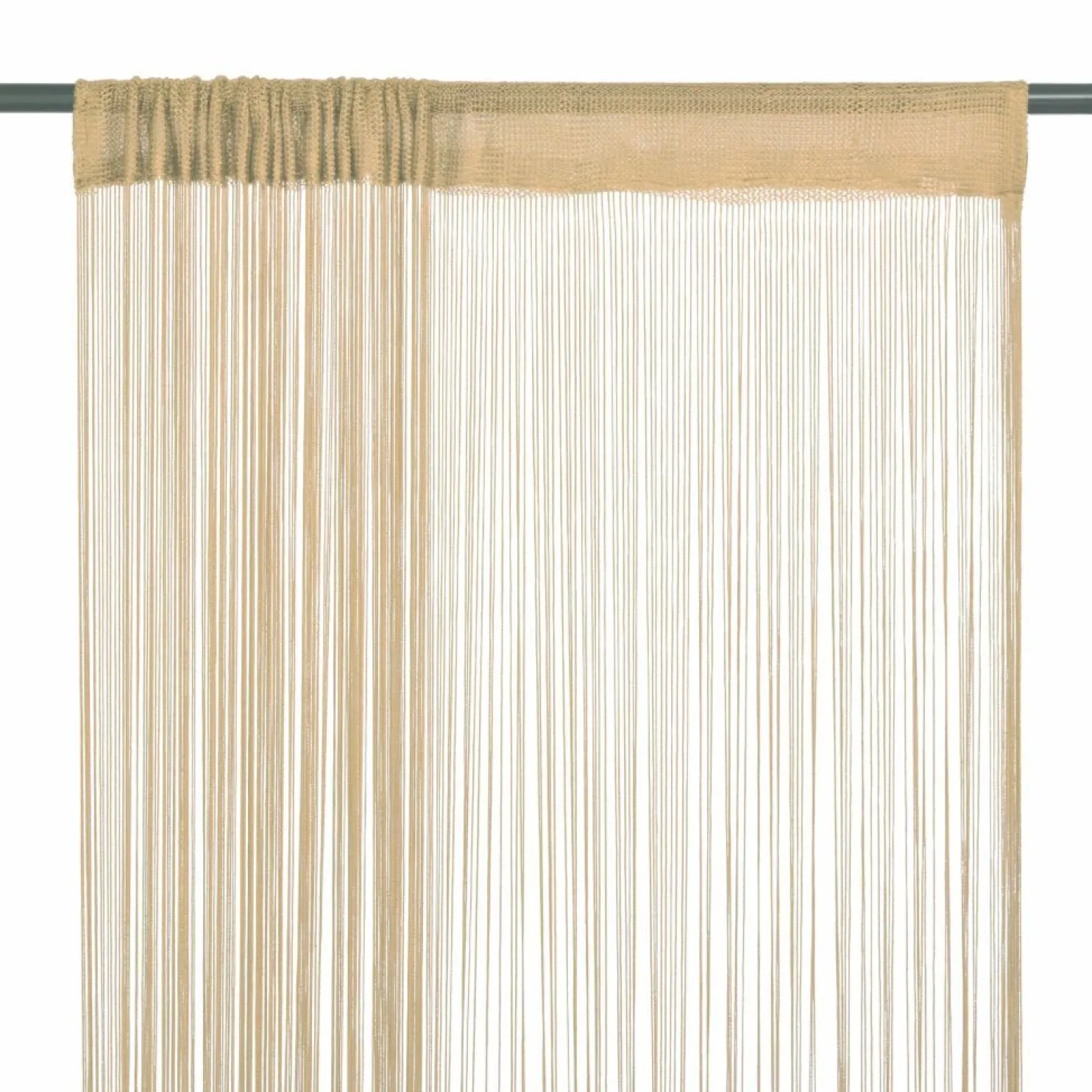 String-verhot 2 kpl 100x250 cm beige