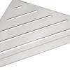 Suihkun kulmahylly Bemeta Cytro, 340x205x65 mm, hopea