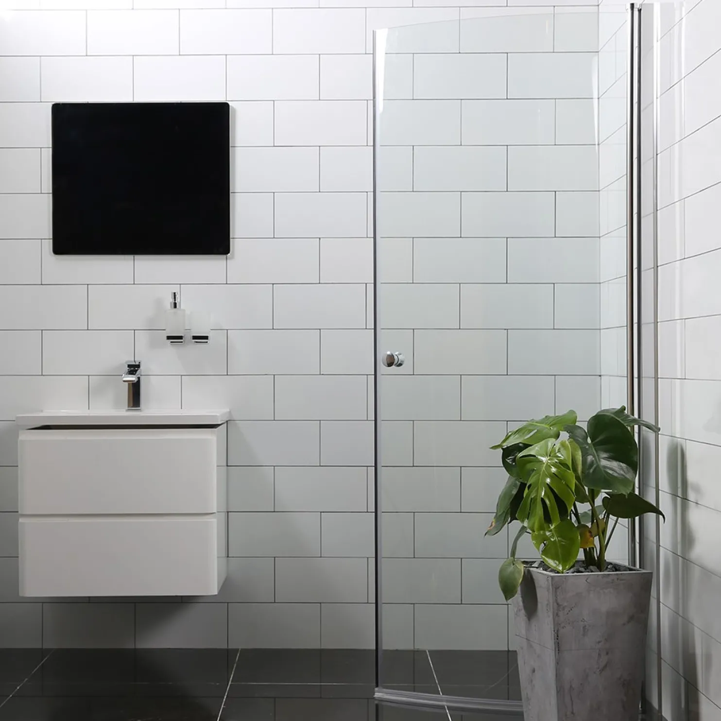 Suihkuovi Bathlife Mångsidig S/P suora, eri kokoja