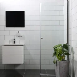 Suihkuovi Bathlife Mångsidig S/P suora, eri kokoja