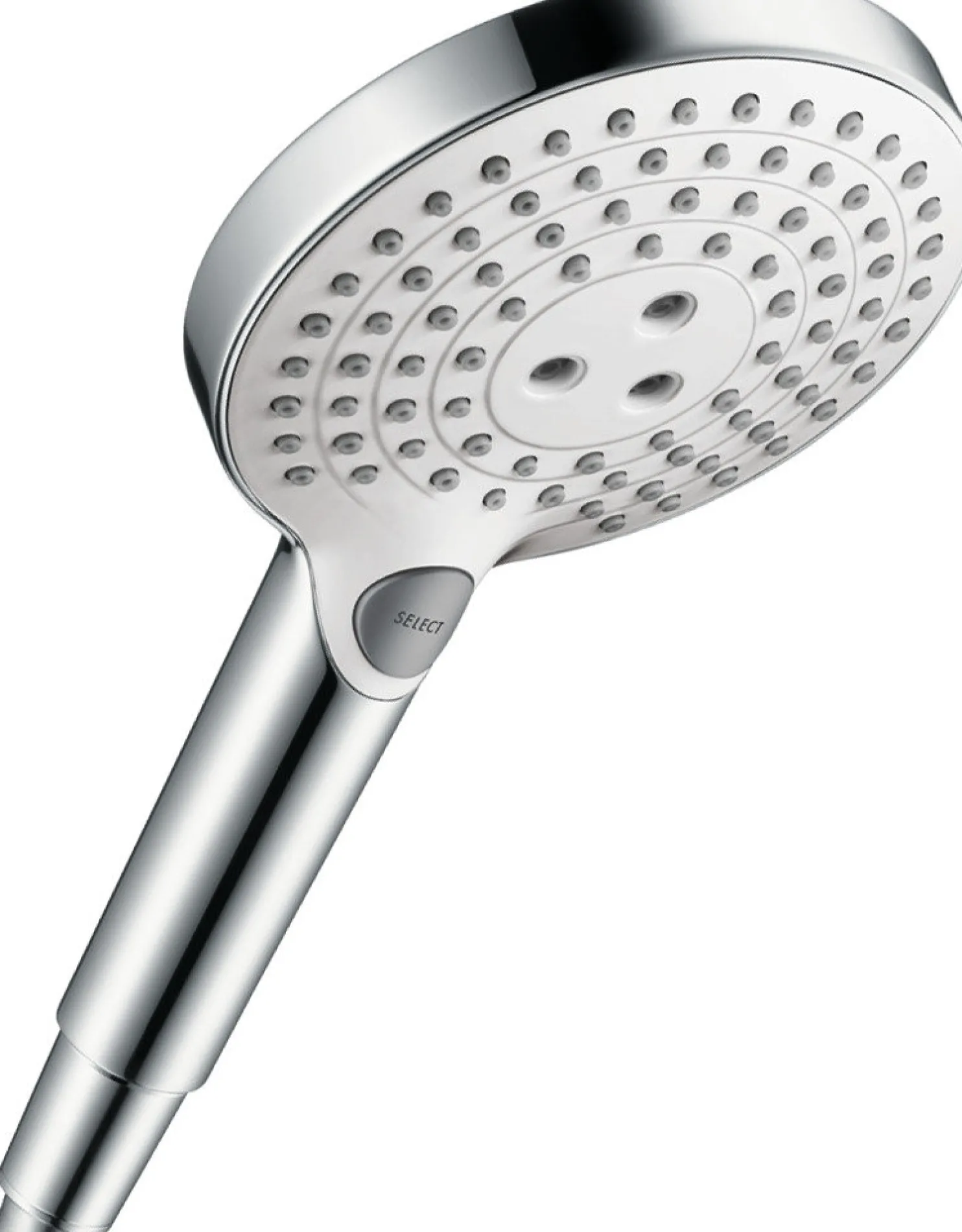 Suihkupää Hansgrohe Raindance Select S 120 3jet EcoSmart, kromi/valkoinen