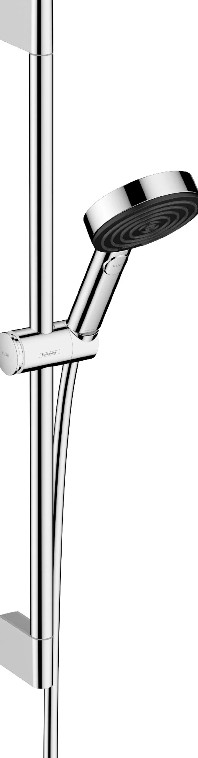 Suihkusetti Hansgrohe Pulsify Select S 105 3jet Relaxation Ecosmart, 65 cm suihkutanko, kromi