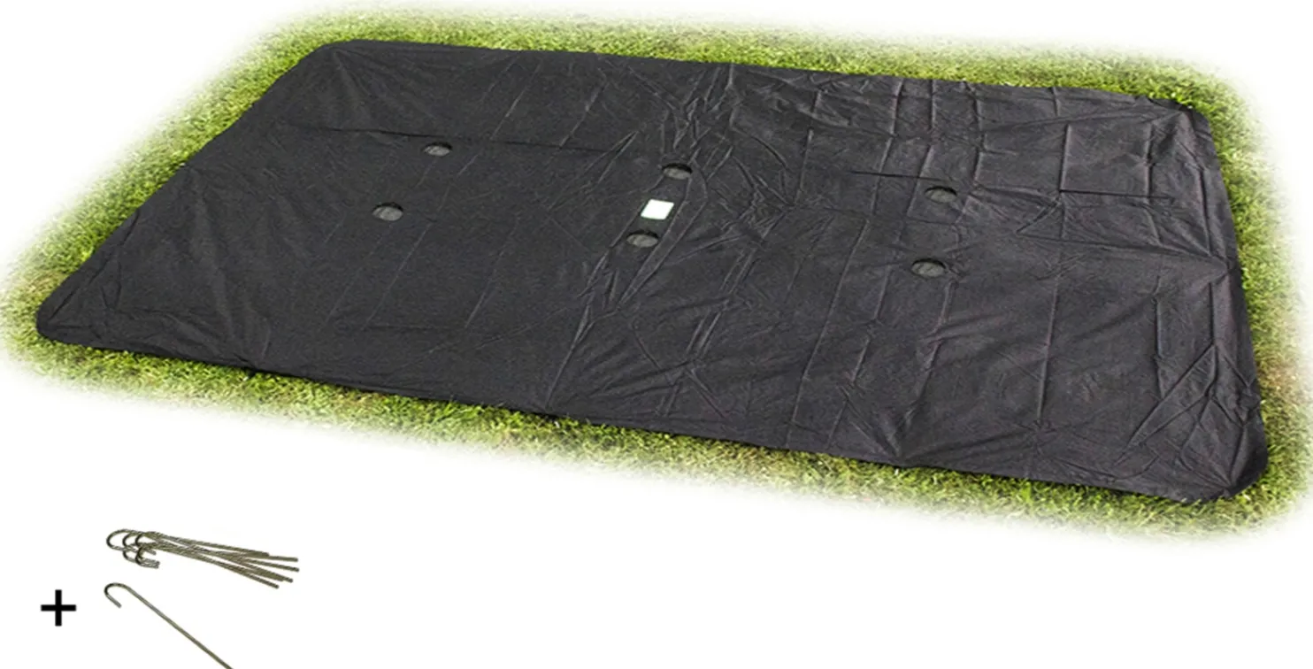 Suojapeite trampoliiniin Exit Supreme/InTerra GroundLevel 244x427 cm musta