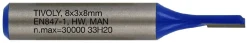 Suorajyrsin Tivoly, 3x8mm