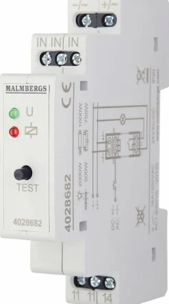 Sysäysrele Malmbergs, 1SL, 16A, 24V AC/DC