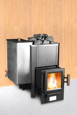 Takkakiuas Skamet P-22040 VRVGL, 16-25m³, vesisäiliö vasemmalla