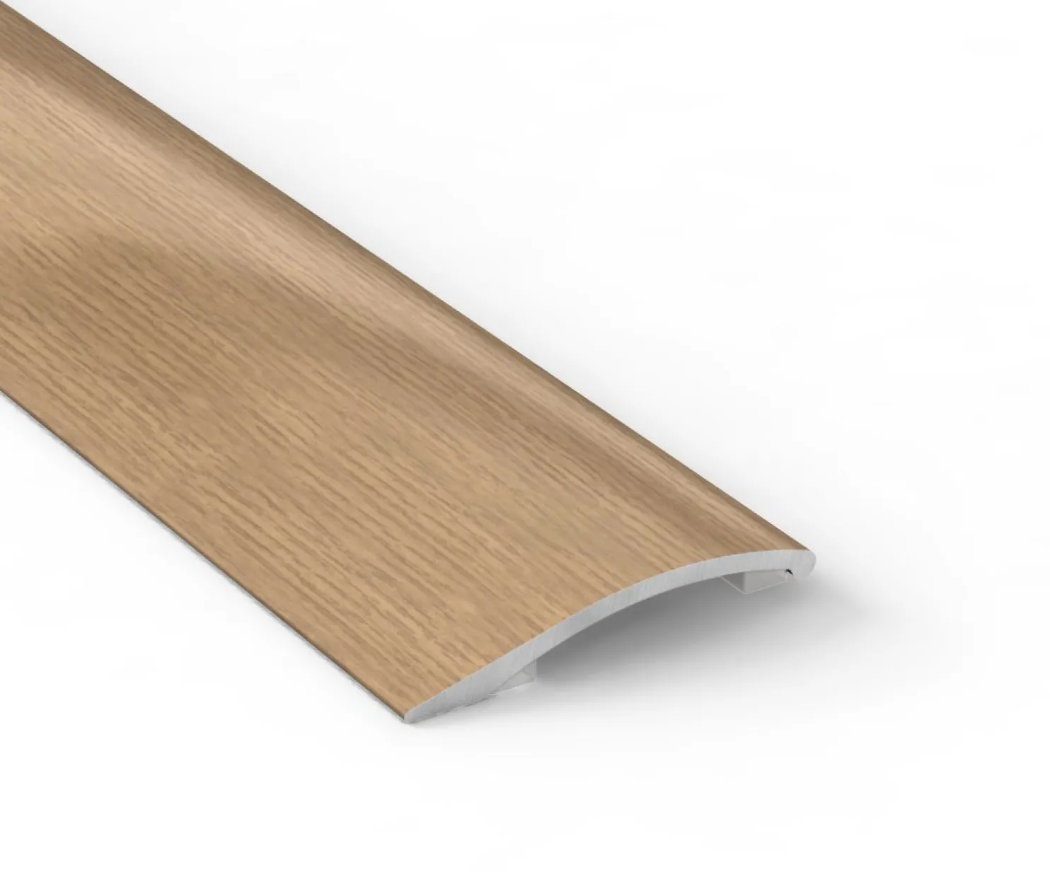 Tasolista Lundbergs Fix 0-10mm 40mm alumiini ruskea, eri pituuksia