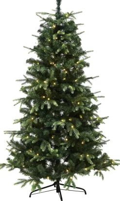Tekojoulukuusi Nordic Winter Viga 200cm PE/PVC LED-valoilla