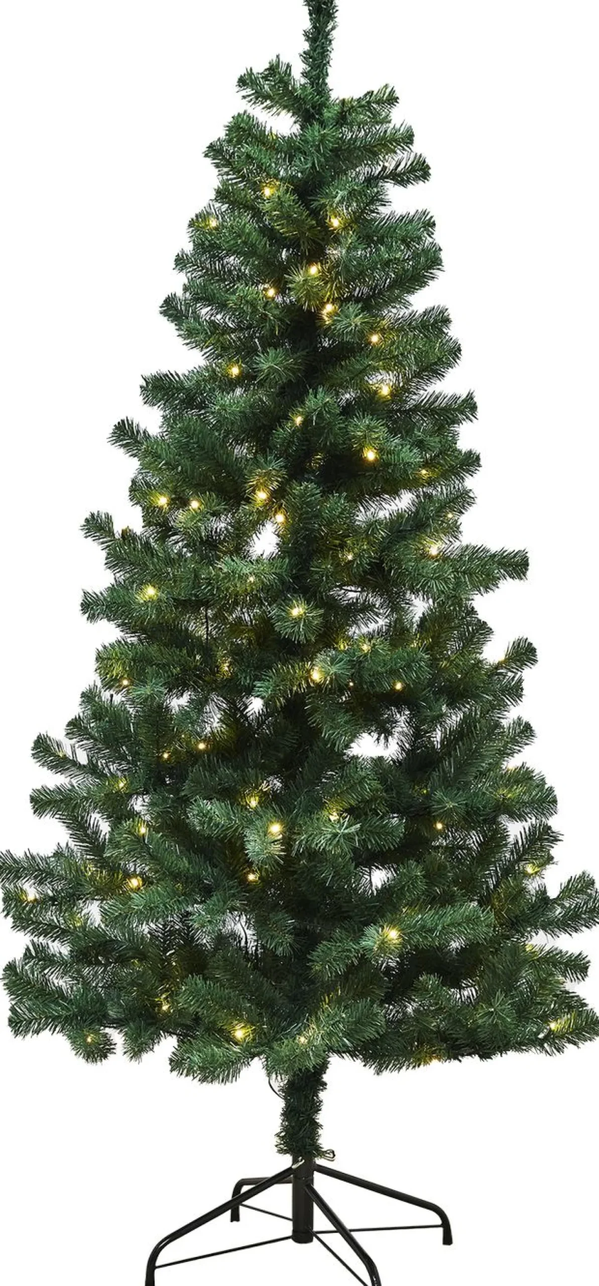 Tekojoulukuusi Nordic Winter Alex 200cm PVC LED-valoilla
