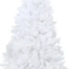 Tekojoulukuusi paksuilla oksilla, valkoinen, 150cm, PVC