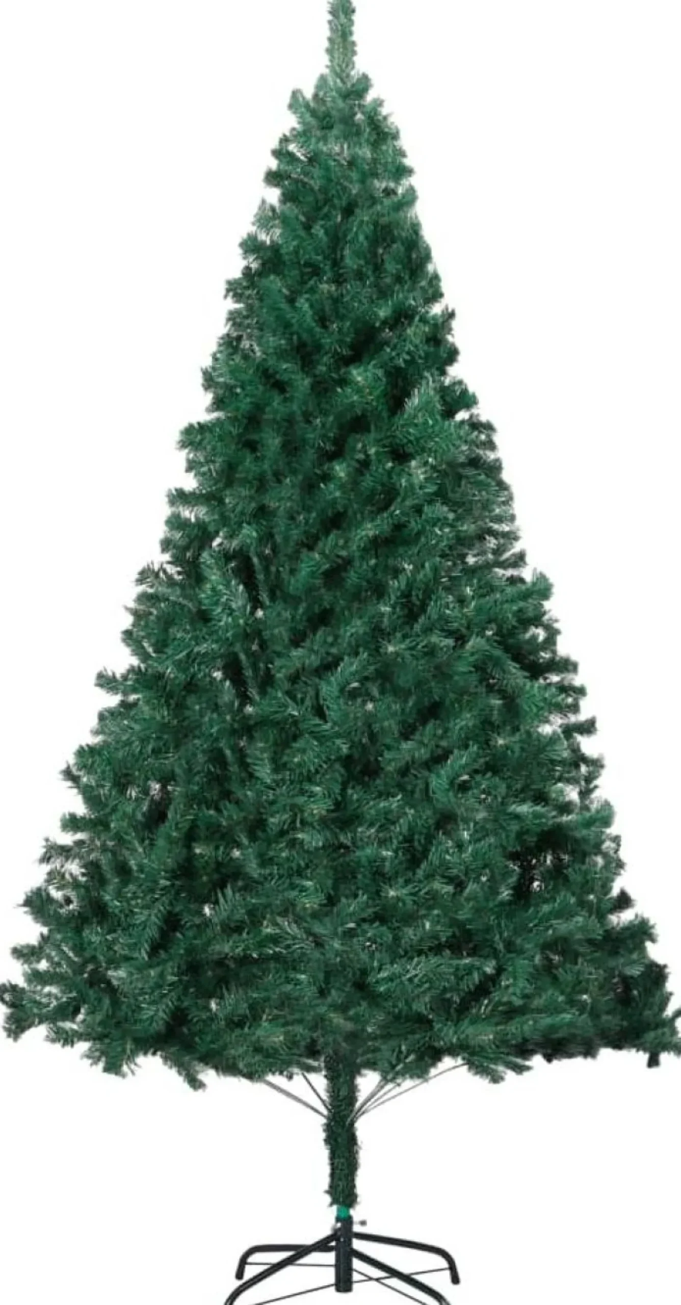 Tekojoulukuusi paksuilla oksilla, vihreä, 150cm, PVC