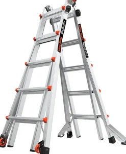 Teleskooppitikkaat Tikli 41LG102 5/9-askelmaa 5,7 m/1,69-2,89 m