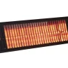 Terassilämmitin HEAT1 Eco Pro-line 660-2000W BT kaukosäädin musta