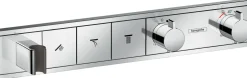 Termostaatti Hansgrohe RainSelect FixFit Porter, 3:lle toiminnolle, piiloasennus, kromi