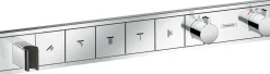 Termostaatti Hansgrohe RainSelect FixFit Porter, 5:lle toiminnolle, piiloasennus, kromi