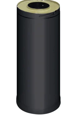 Teräspiipun/hormin jatke Harvia 500 mm musta