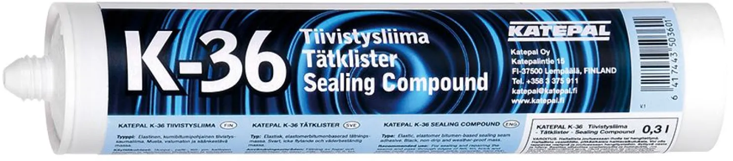 Tiivistysliima Katepal K-36 0,3l patruuna
