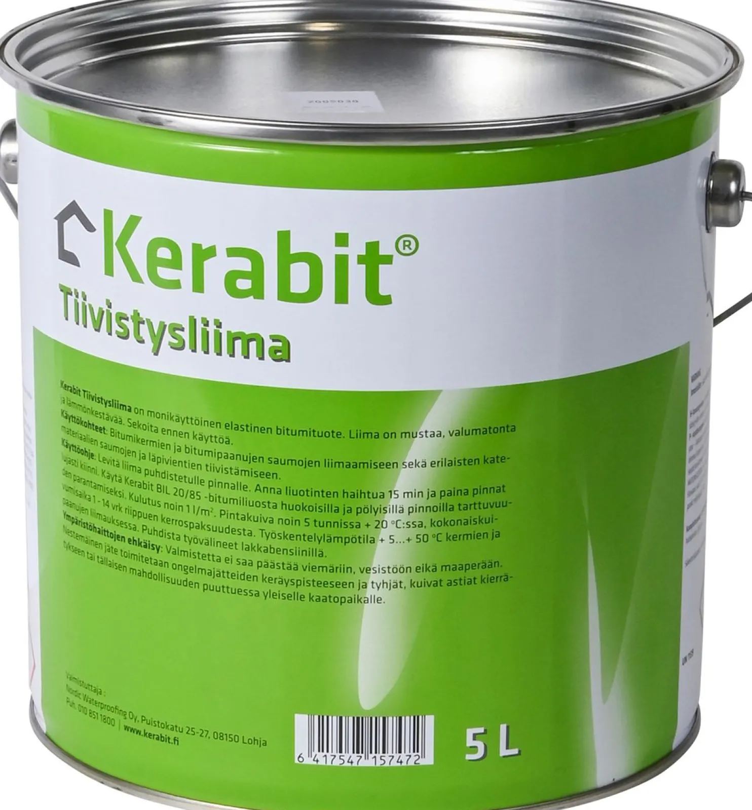 Tiivistysliima Kerabit 5 L