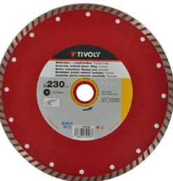 Timanttilaikka Tivoly Turbo 125 × 22,2mm