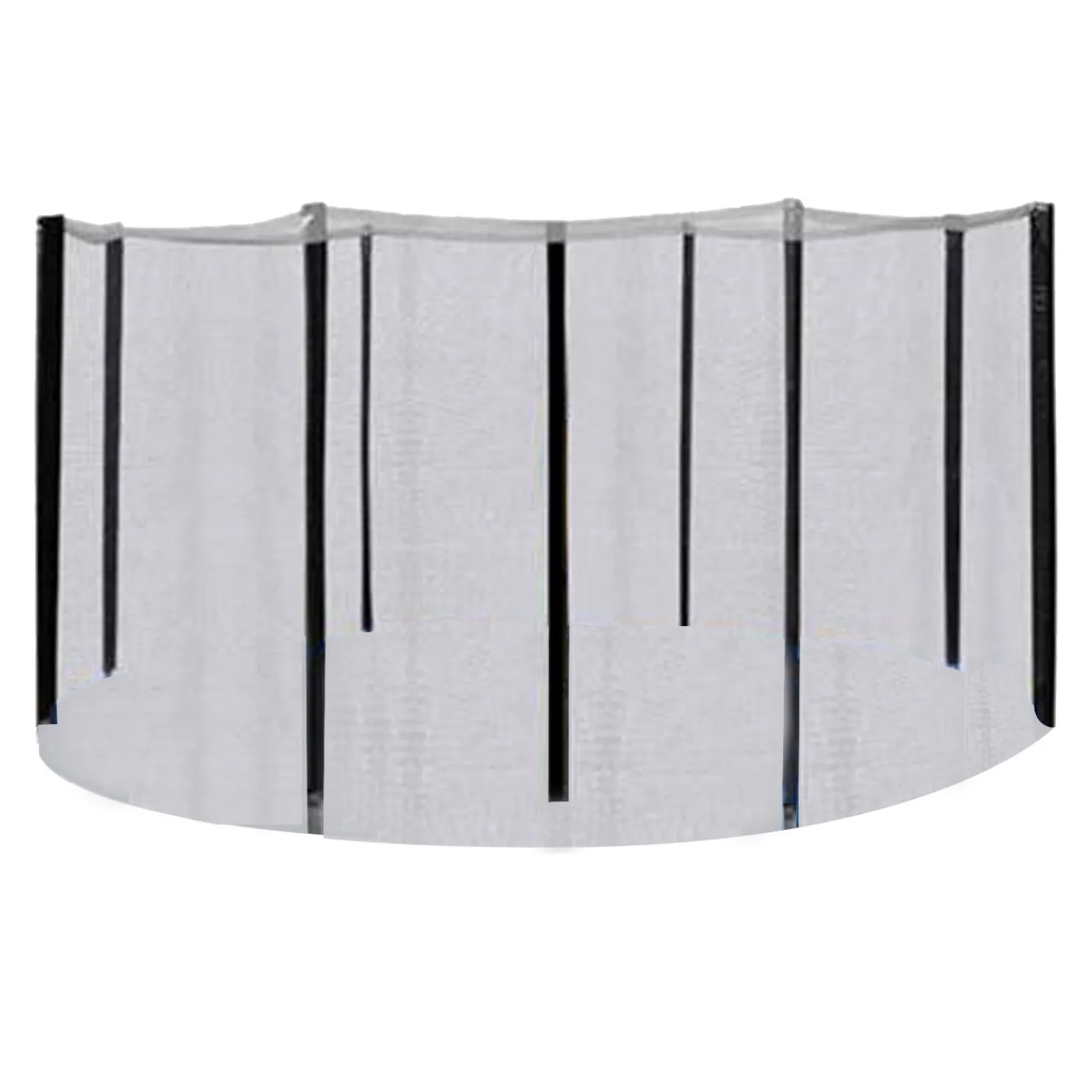 Trampoliinin turvaverkko Home4you ø426 cm rungolla