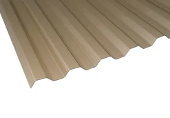 Trapetsilevy Keraplast PC Sun 1,0 mm, pronssi 1040 x 4500 mm
